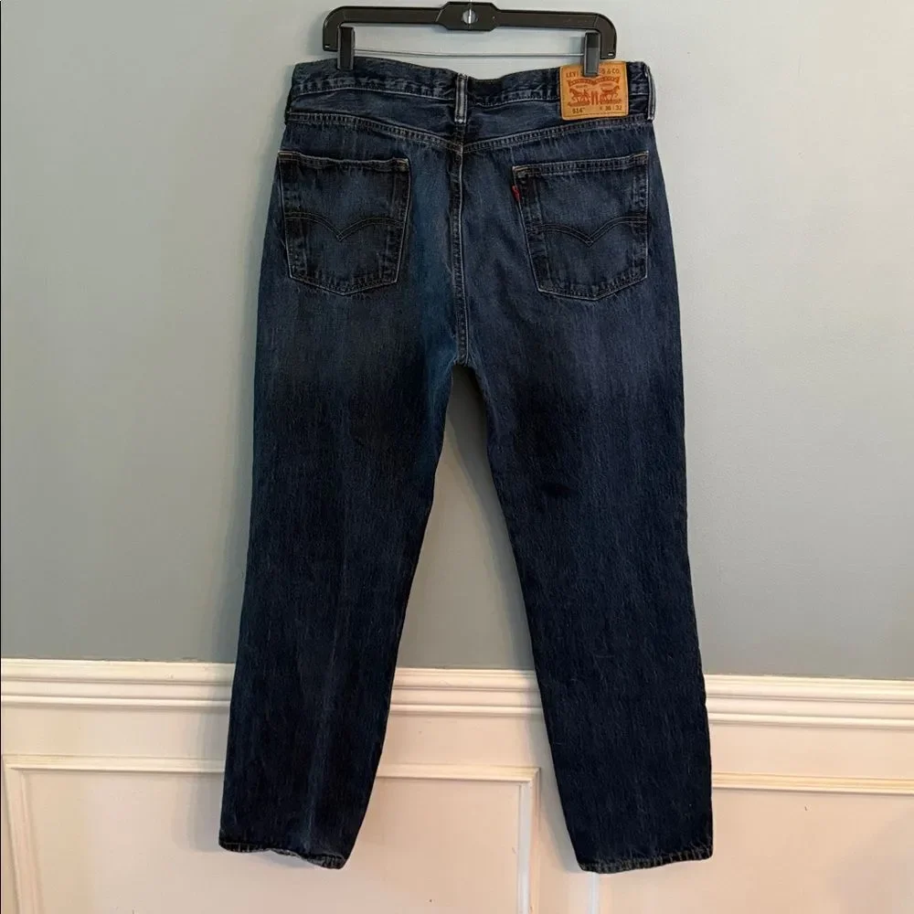 Mens Levis 514 36 x 32 excellent condition